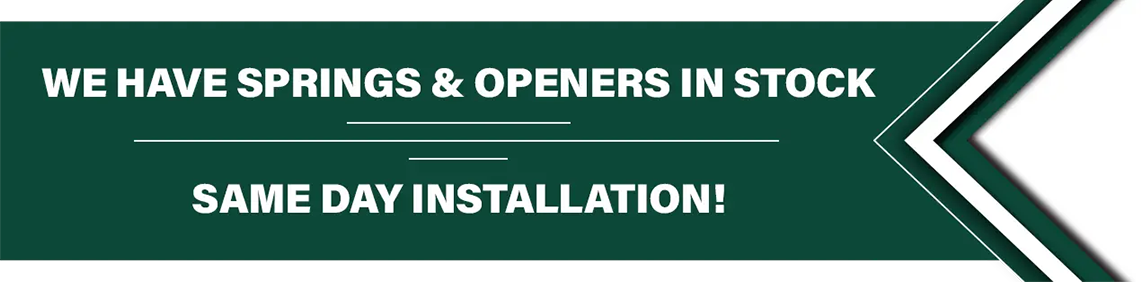 Spring Installation Banner
